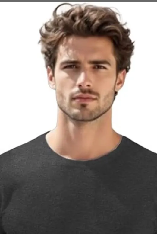 short messy wavy wavy hairstyles for men