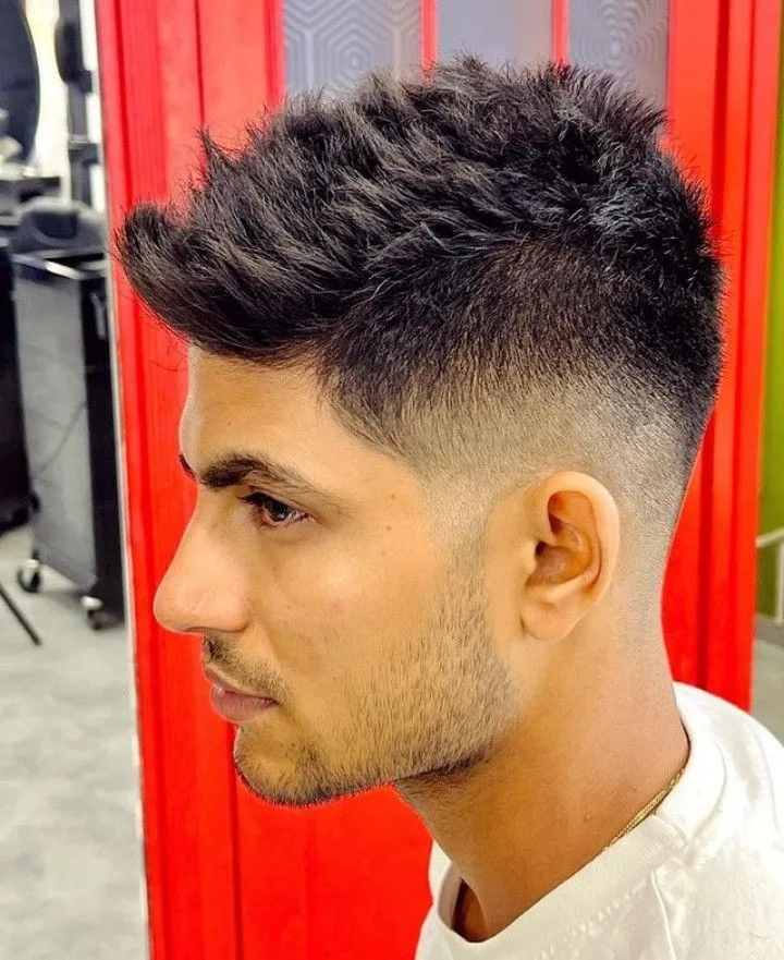 Shubman Gill hairstyle photo