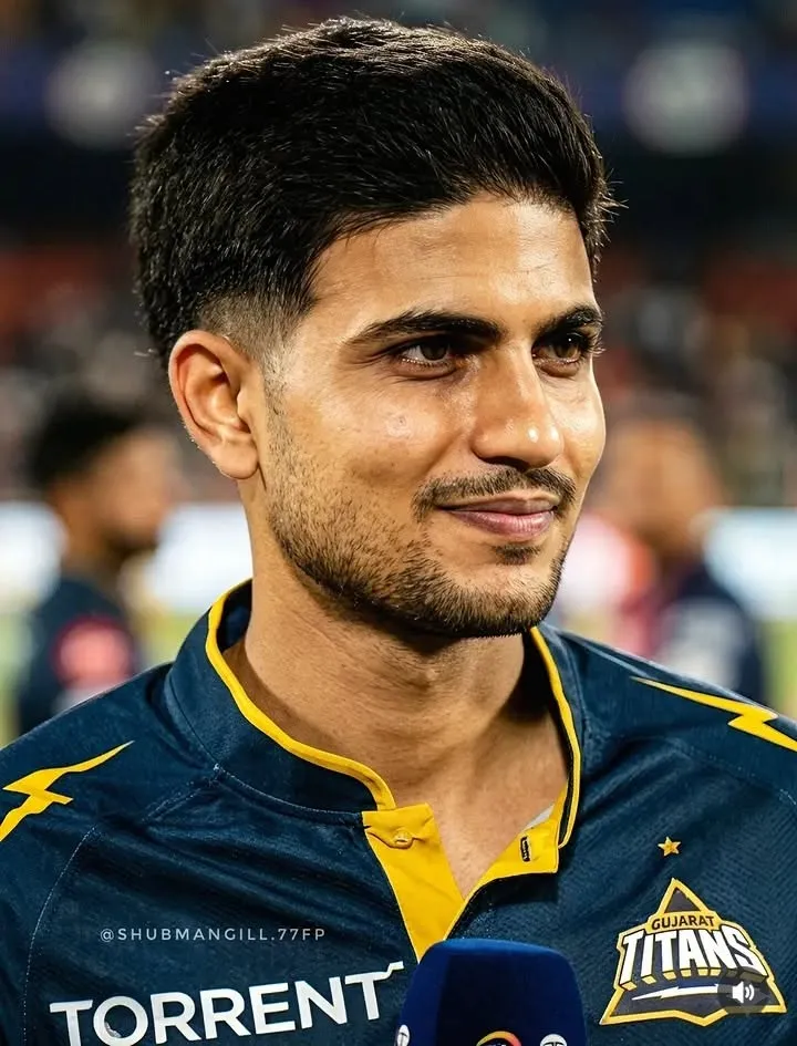 Shubman Gill hairstyle photo