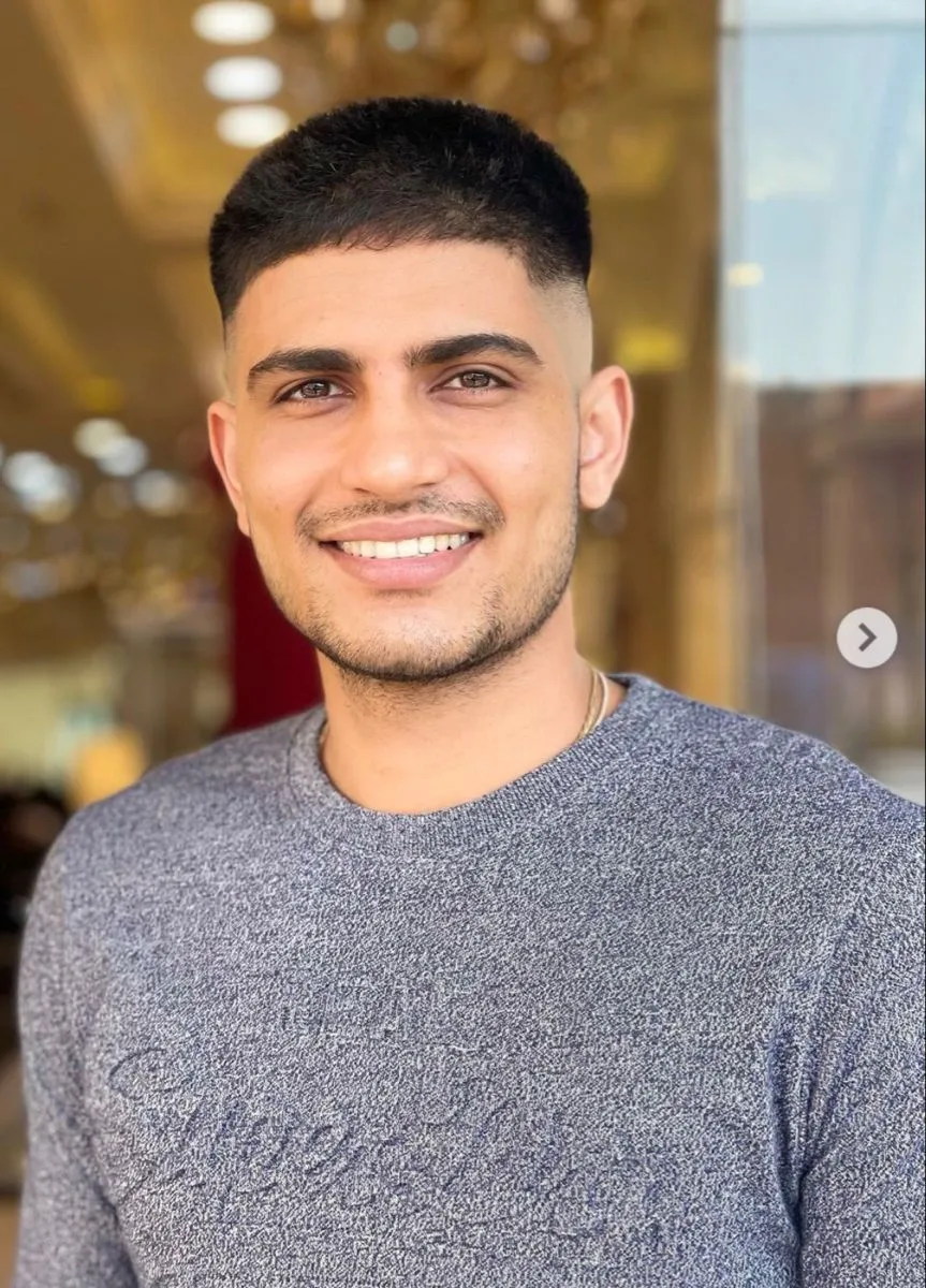 Shubman Gill hairstyle photo