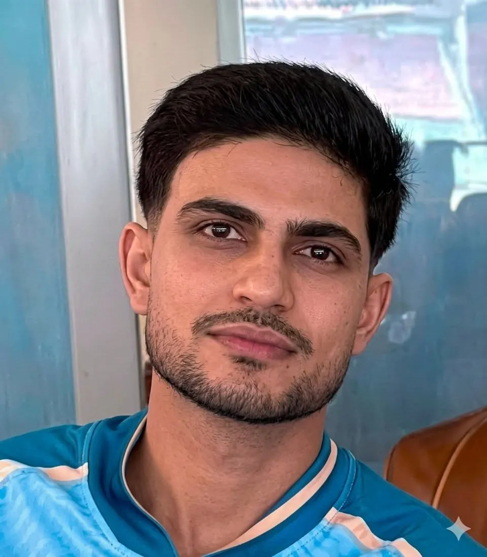Shubman Gill hairstyle photo
