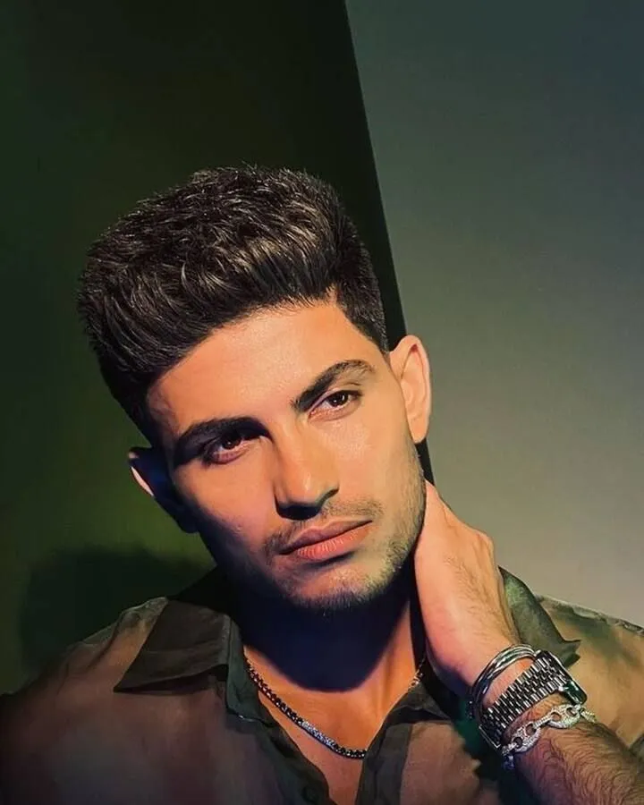 Shubman Gill hairstyle IPL 2025 2026 Gujarat Titans