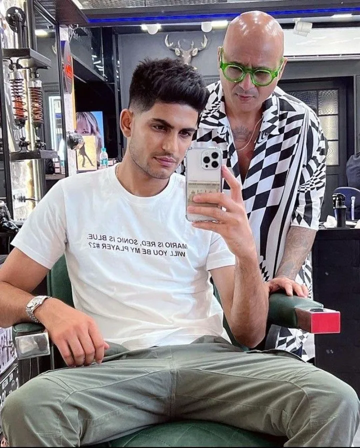 Shubman Gill hairstyle photo