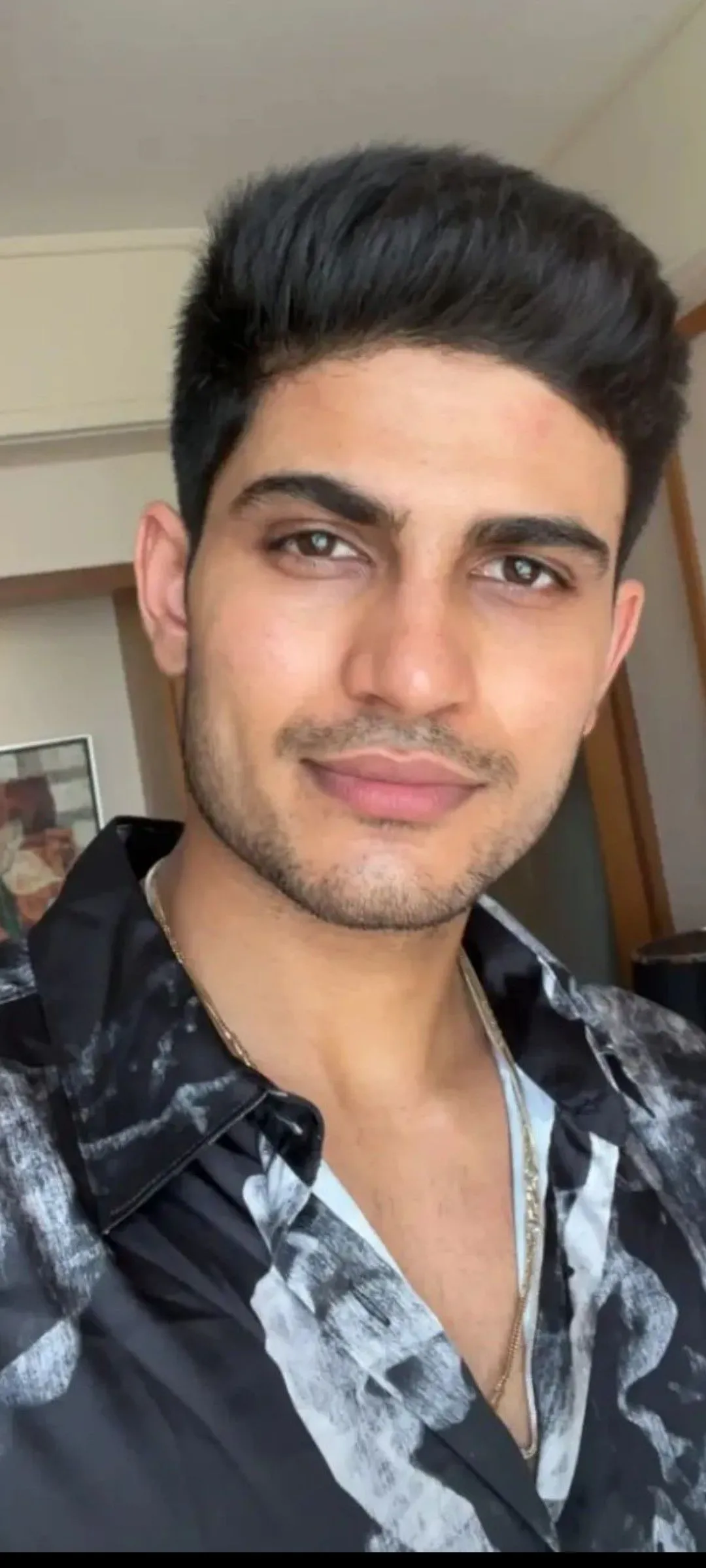 Shubman Gill hairstyle photo