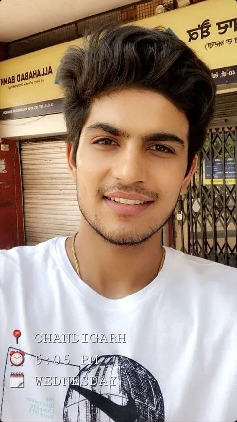 Shubman Gill hairstyle photo