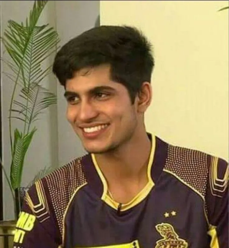 Shubman Gill hairstyle side view taper fade