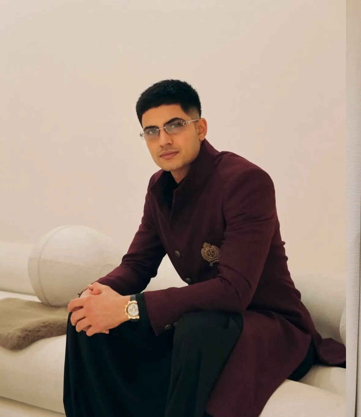 Shubman Gill hairstyle photo
