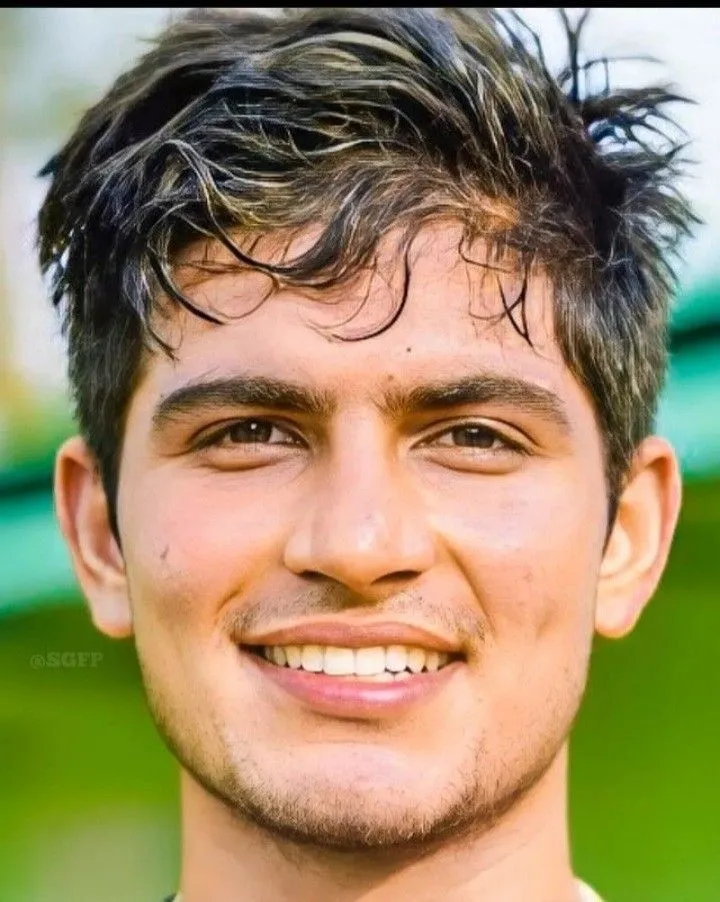 Shubman Gill hairstyle photo