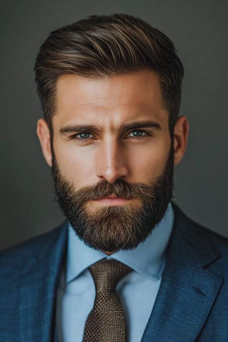 side part comb over best haircut for men with receding hairline
