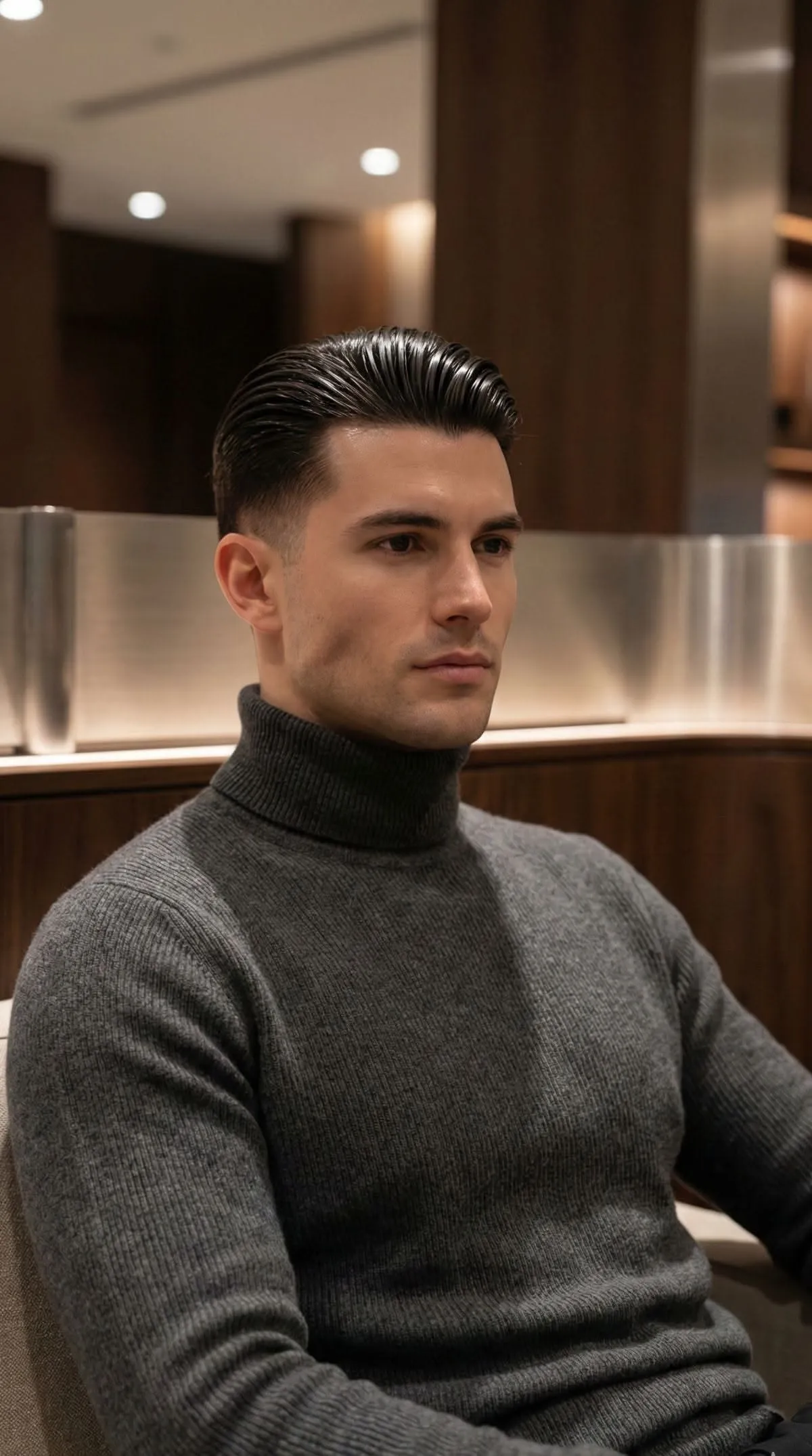 Long Hairstyles 35 slicked back long hairstyle modern for men