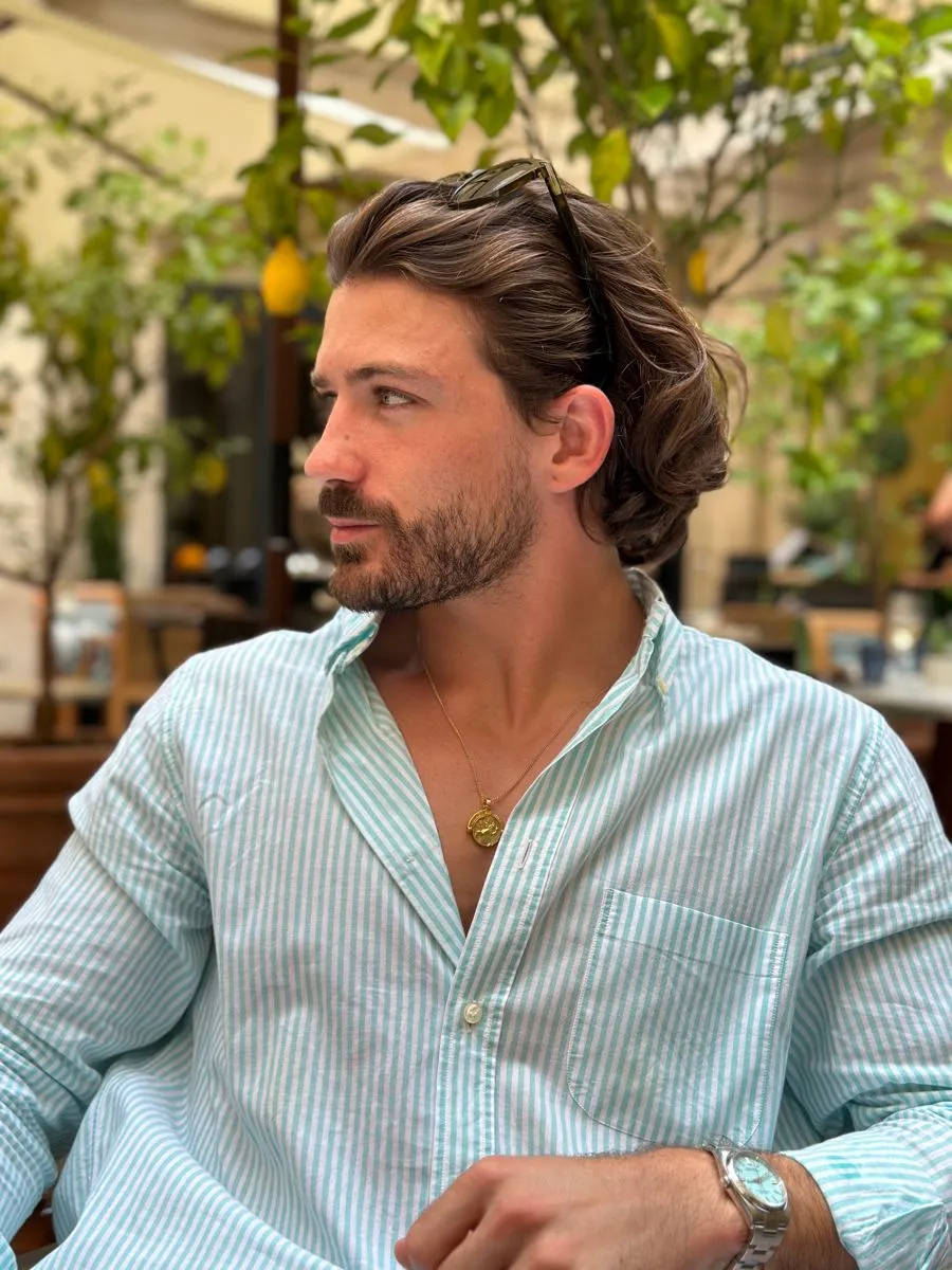 Long Hairstyles 22 swept back long hairstyle for men