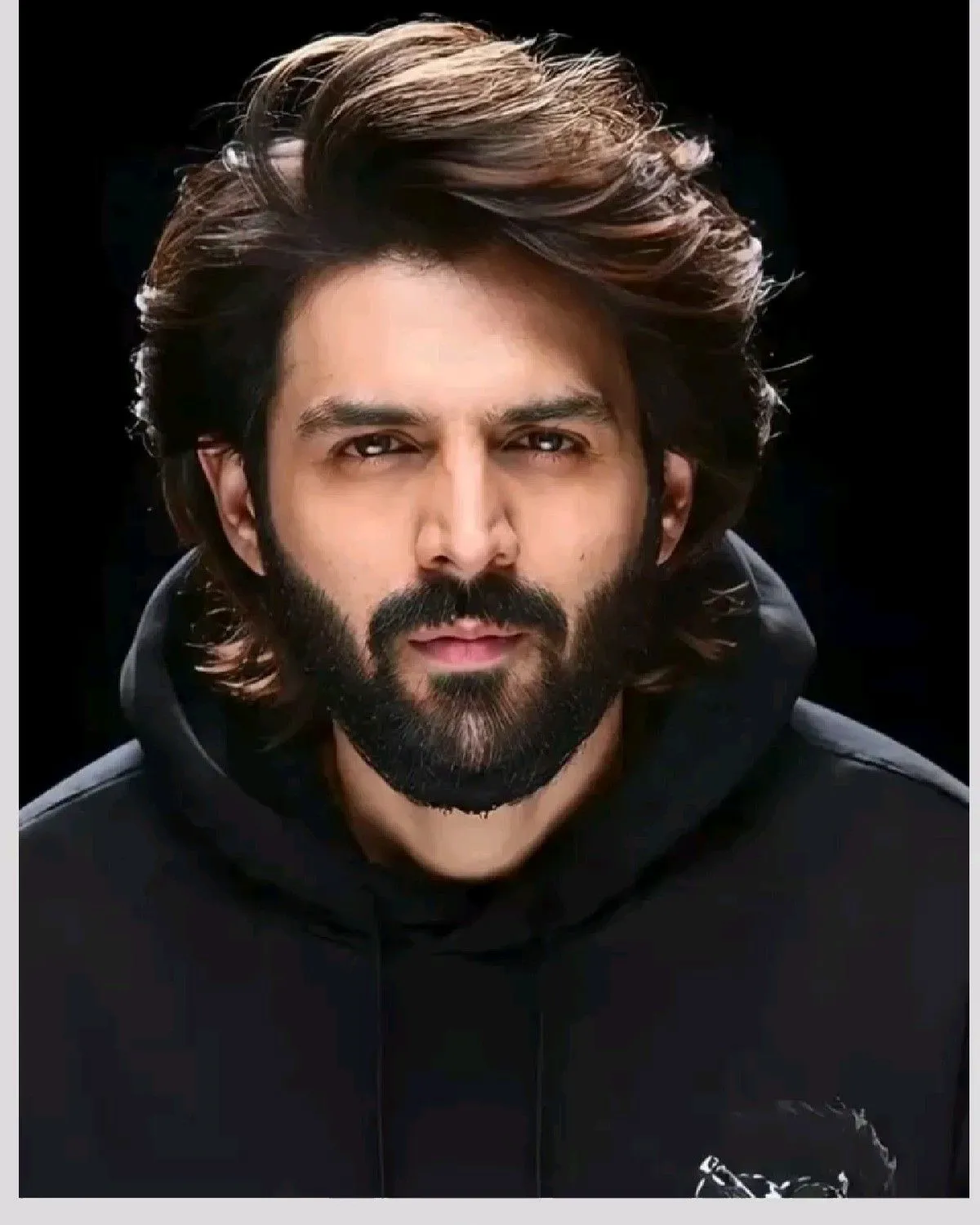 thick medium wavy layered beard layered hairstyles for men