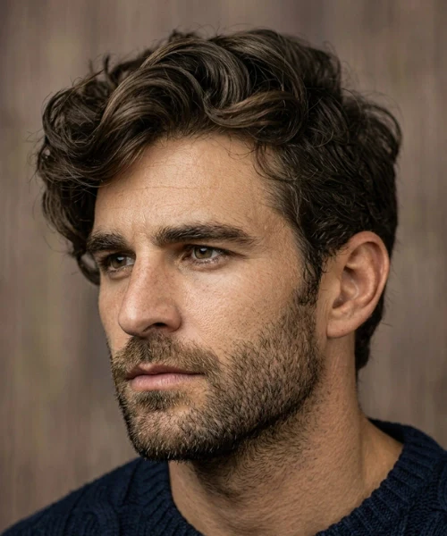 50 Best Thick Hair Hairstyles for Men 2026 (Trending Now) 13 thick wavy hair style for men