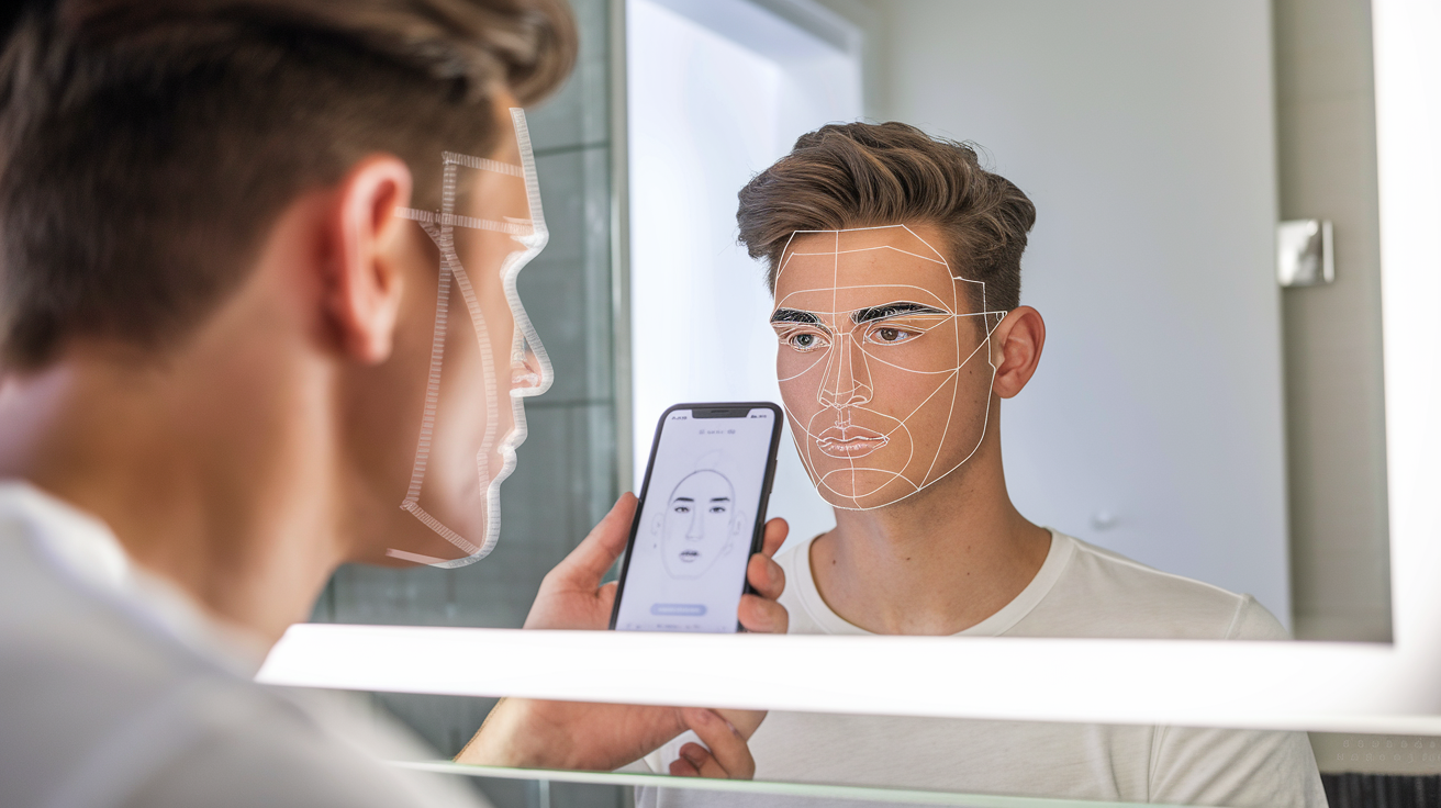 best hairstyles for square face men face shape finder 