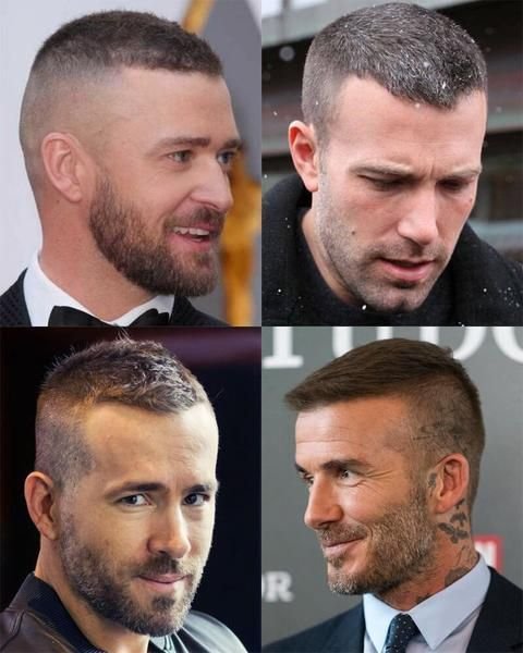 very short buzz cut bald fade for thinning hair