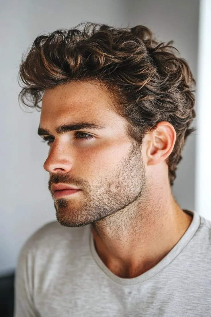 wavy bro flow wavy hairstyles for men