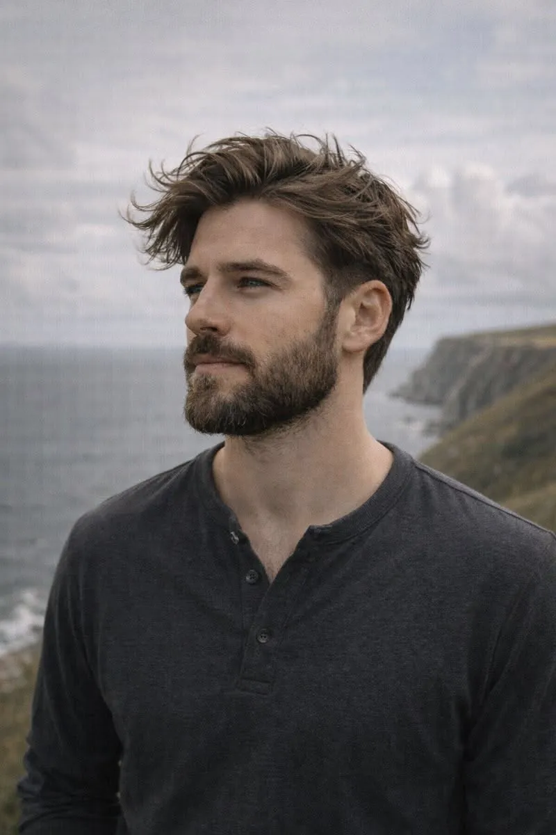 wavy french crop wavy hairstyles for men