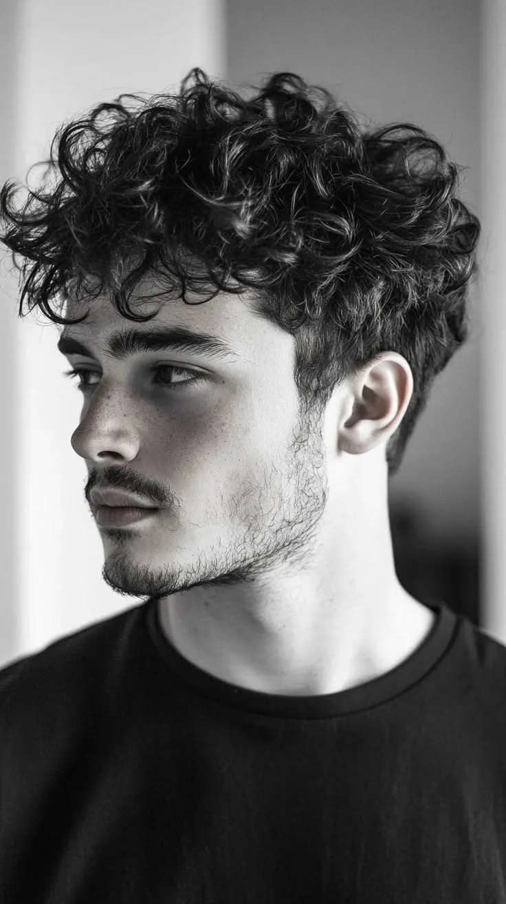 wavy hair receding hairline wavy hairstyles for men