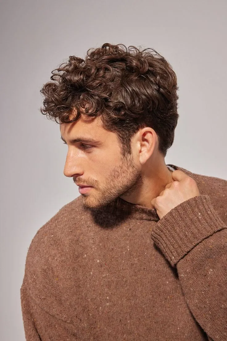 wavy hair square face wavy hairstyles for men