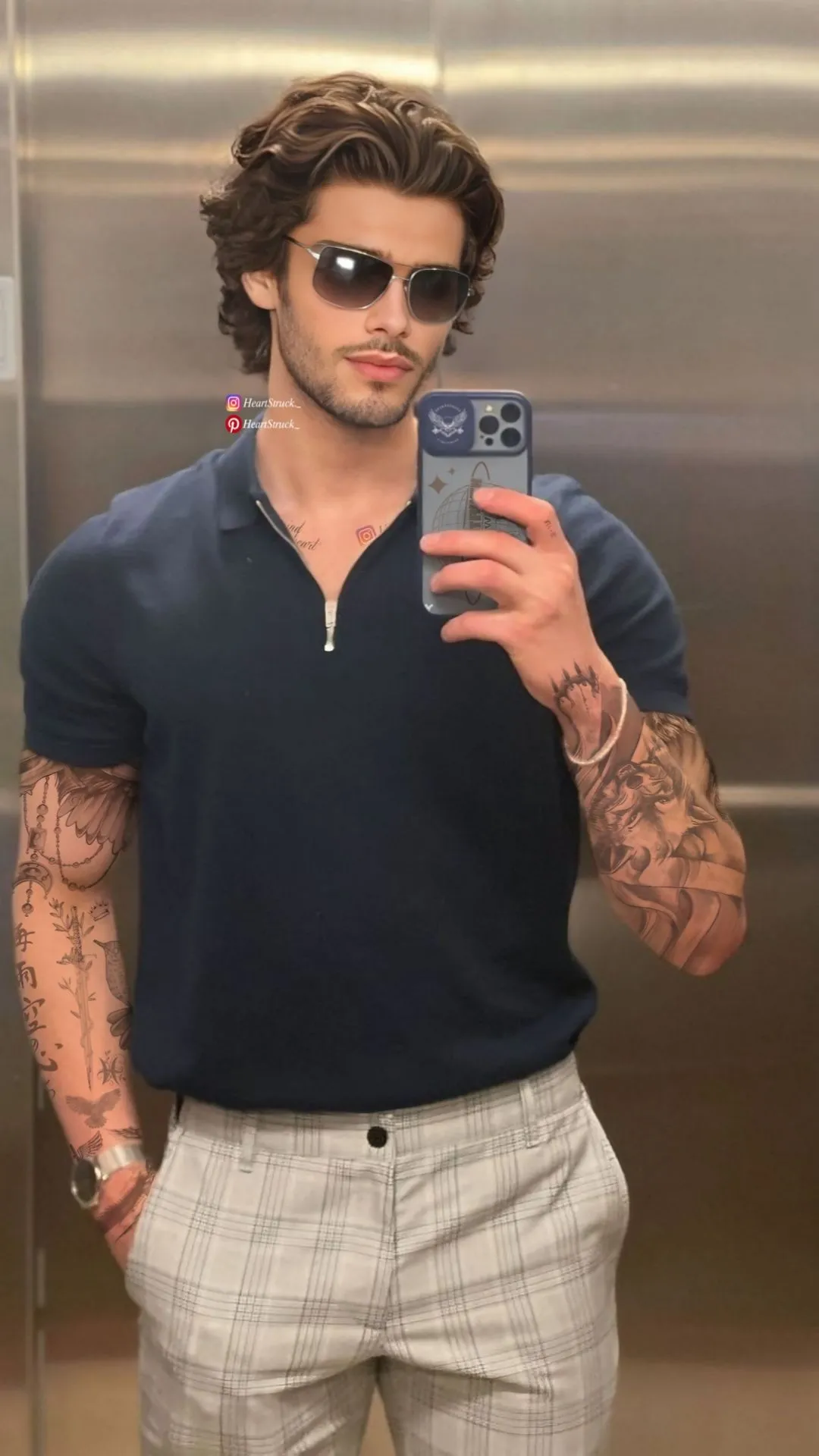 Long Hairstyles 83 wavy long hairstyle for men front view