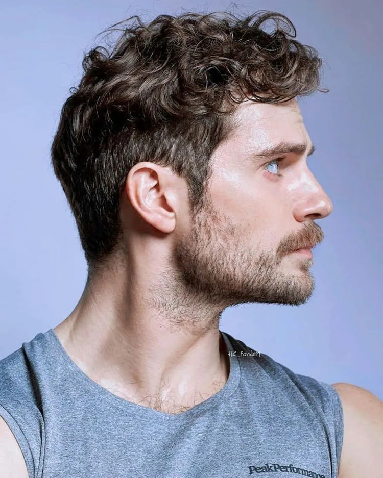 wavy mid fade wavy hairstyles for men
